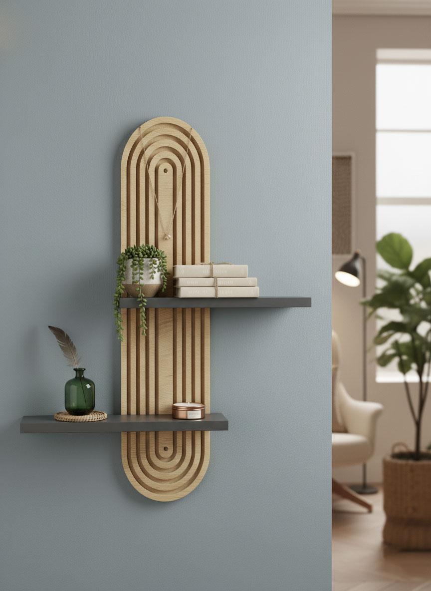 Kegy Home Duvar Rafı - 2